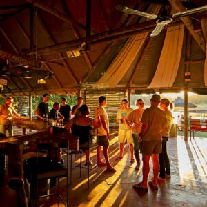 Okavango River Lodge — Thamalakane River bank, 13 km from Maun on the Shorobe road