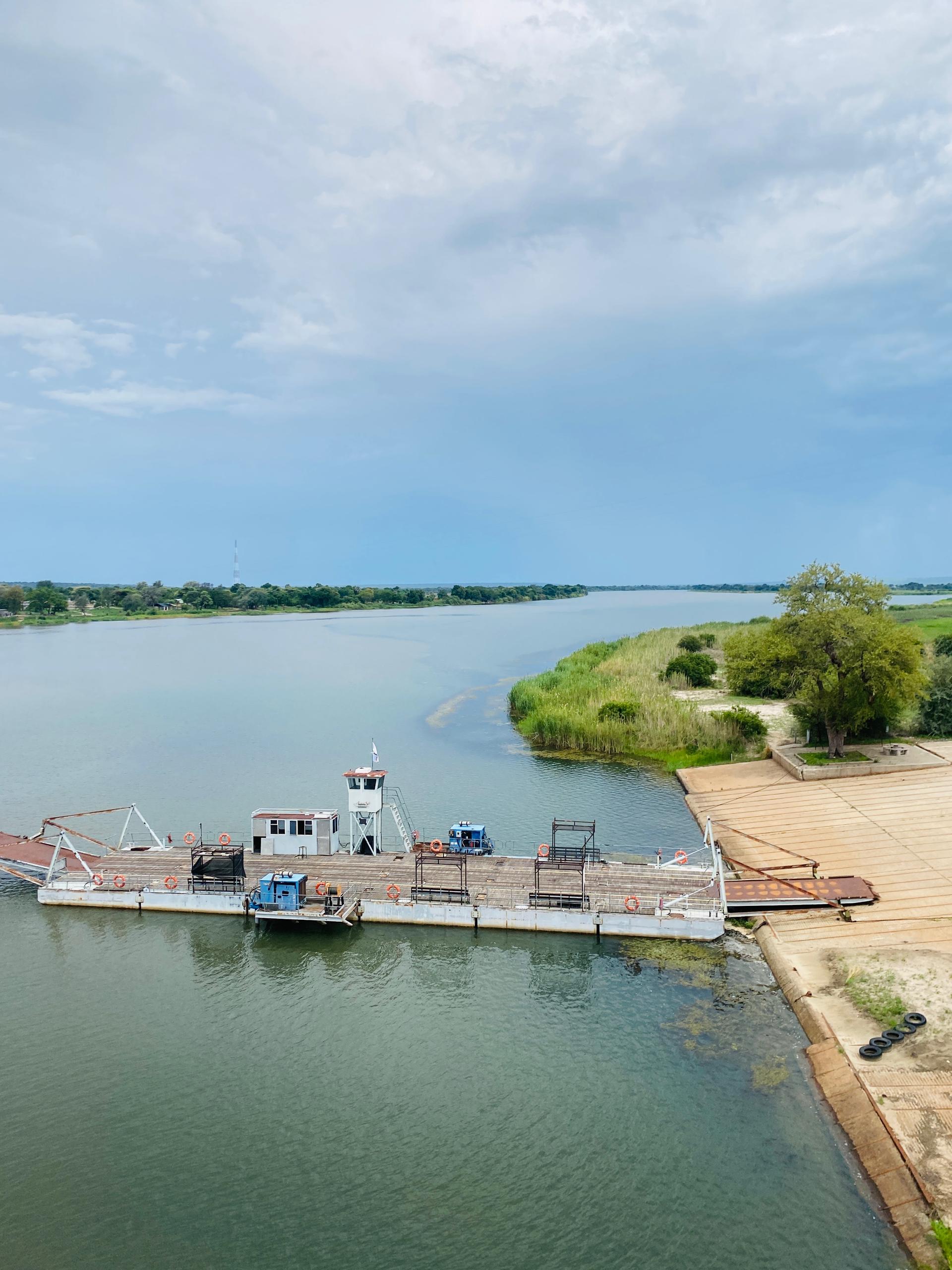 Kazungula Bridge linking Botswana and Zambia