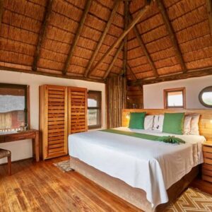 A chalet at Rooiputs Lodge, Kgalagadi Transfrontier Park