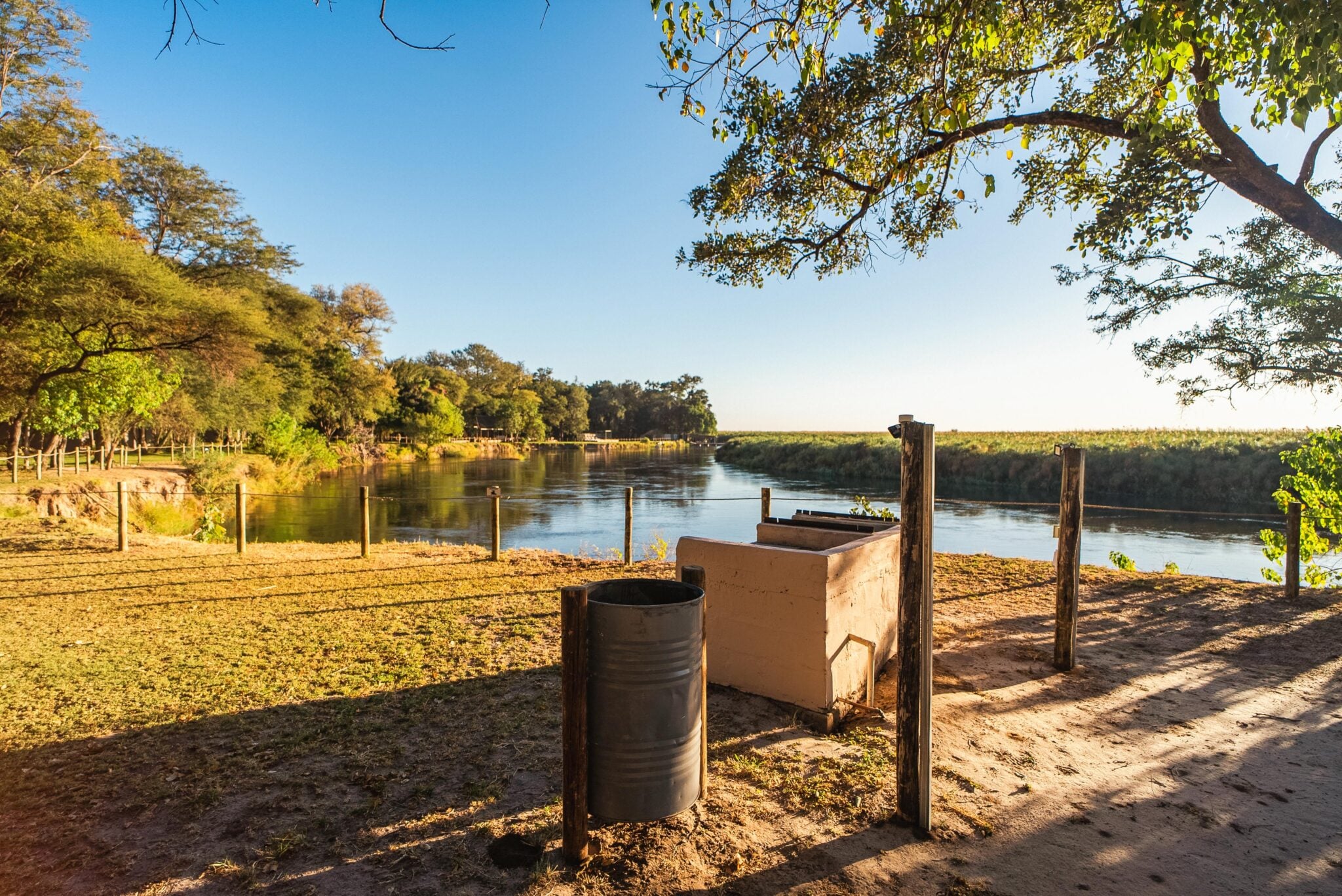 Shakawe River Lodge on the Okavango River, Botswana