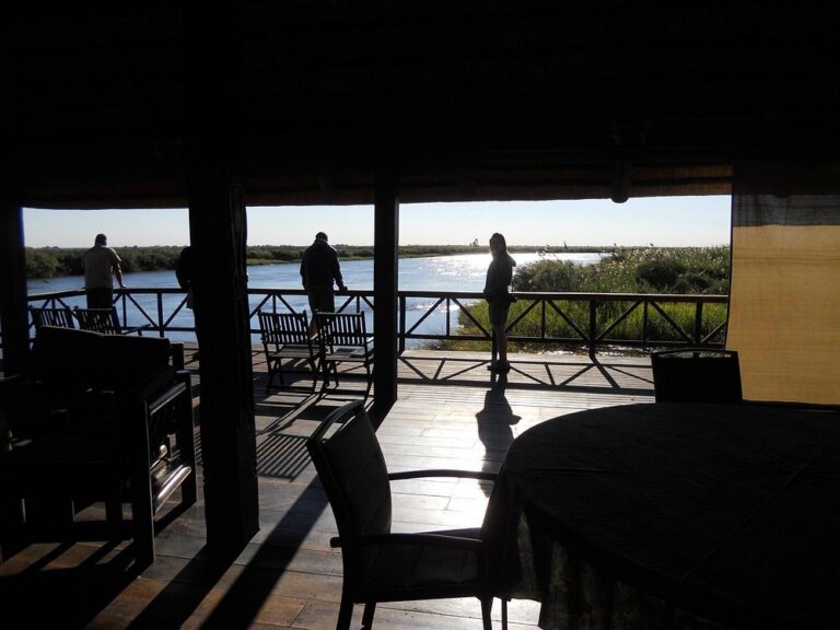 Drotsky's Cabins on the Okavango River near Shakawe