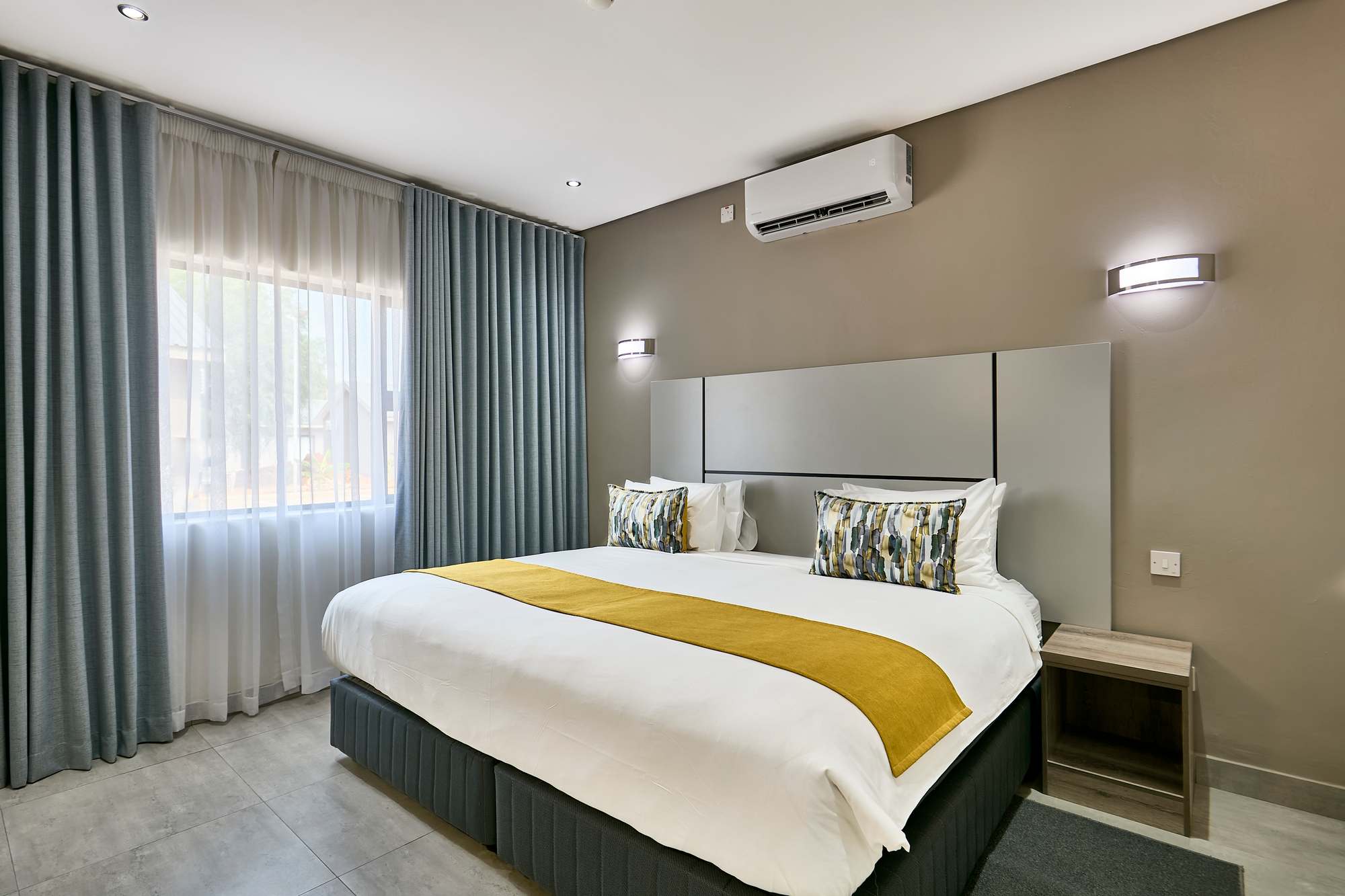 A room at Oasis Hotel, Gaborone