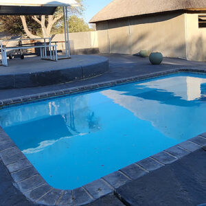 Pool at Kalahari Rest Lodge, Kang