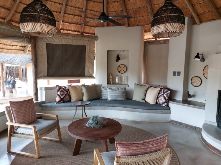 博茨瓦纳图利地区 Limpopo-Lipadi 保护区的 River Camp