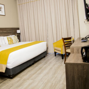 Standard single room at Two Rivers Hotel, Kazungula